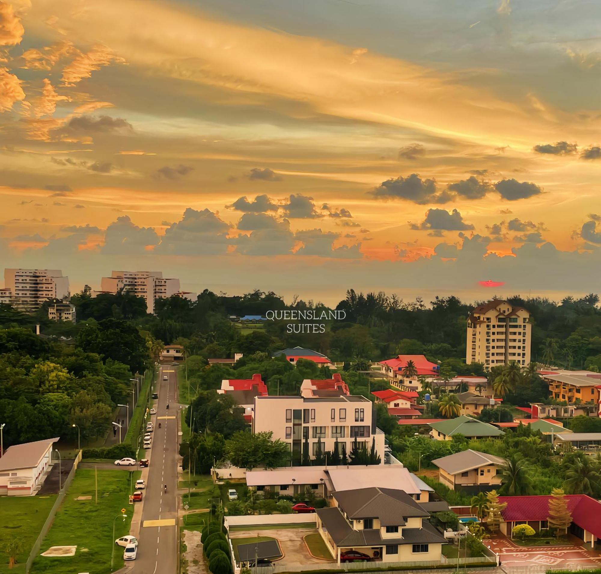 Queensland Suites At Aru Suites, Kota Kinabalu Exterior foto